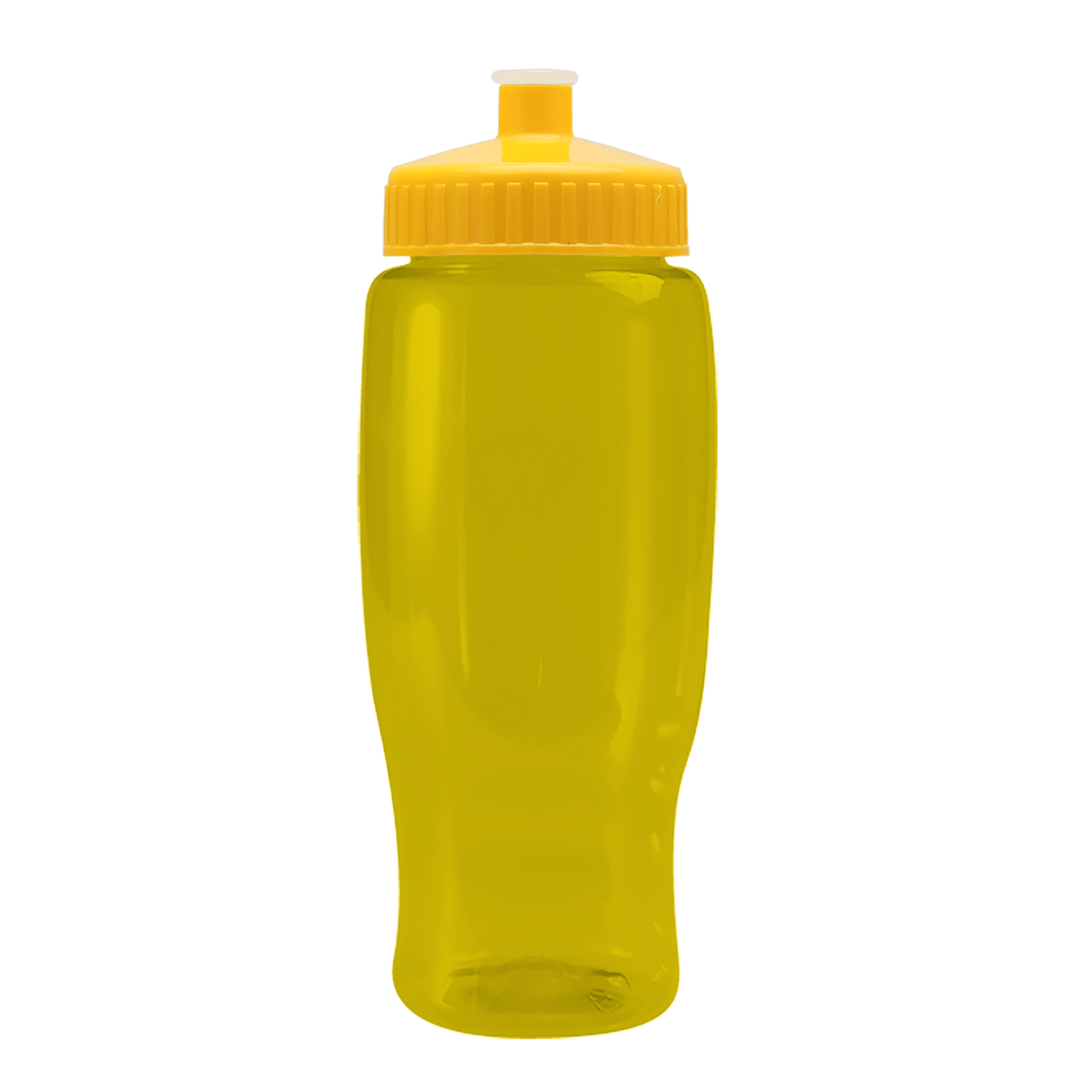 Custom logo Poly+ Recycled Bottle with Push-Pull Lid - 27 oz.