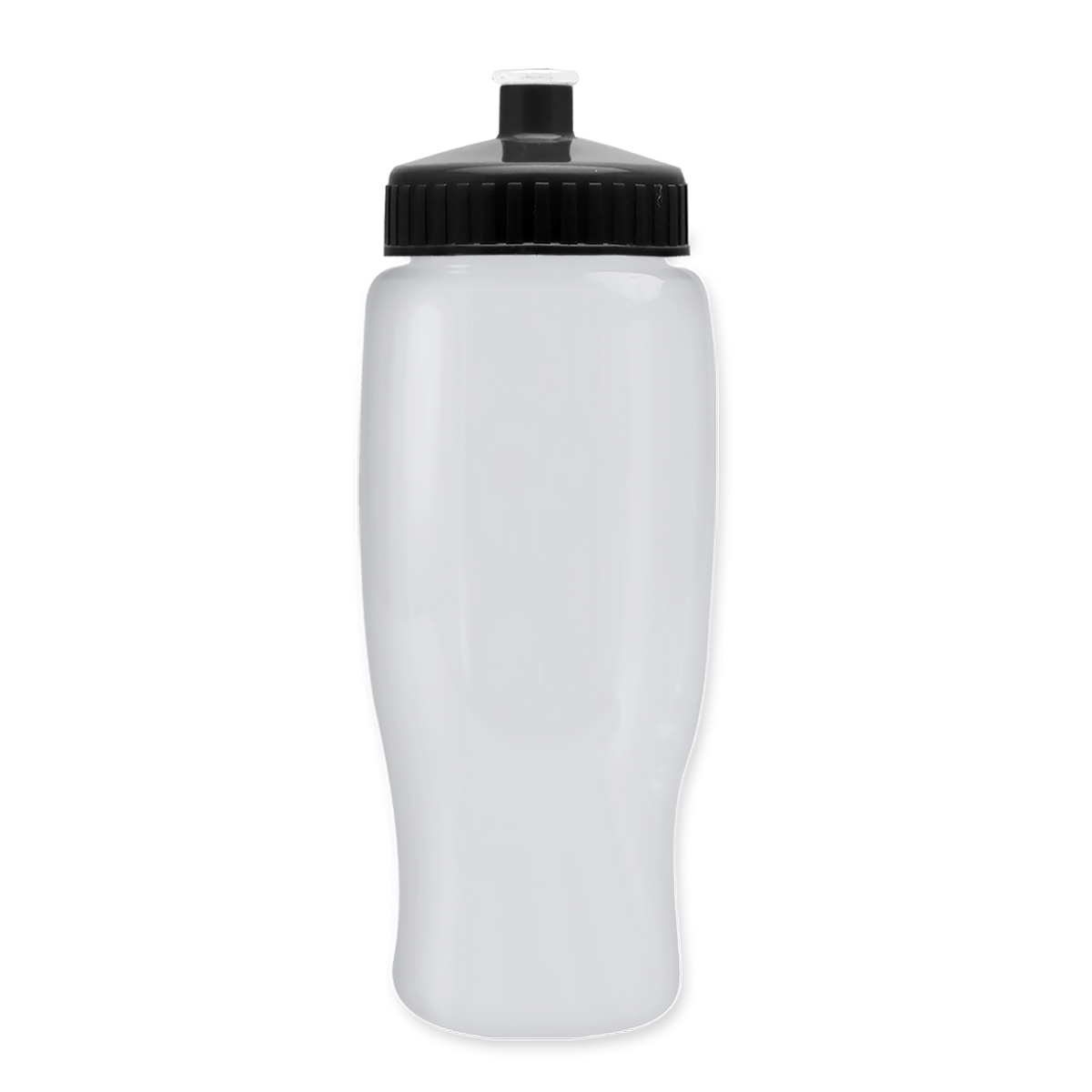 Custom logo Poly+ Recycled Bottle with Push-Pull Lid - 27 oz.