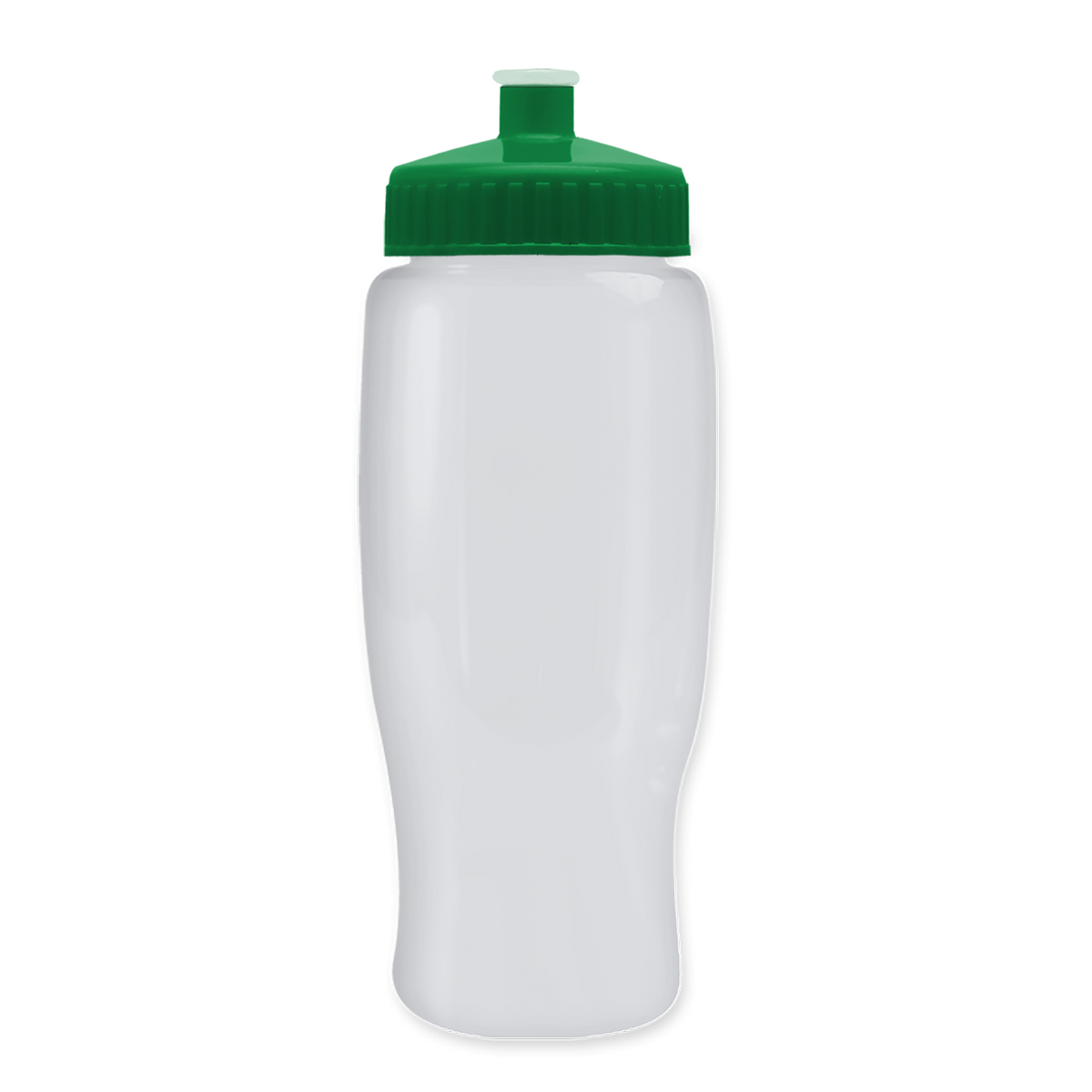 Custom logo Poly+ Recycled Bottle with Push-Pull Lid - 27 oz.