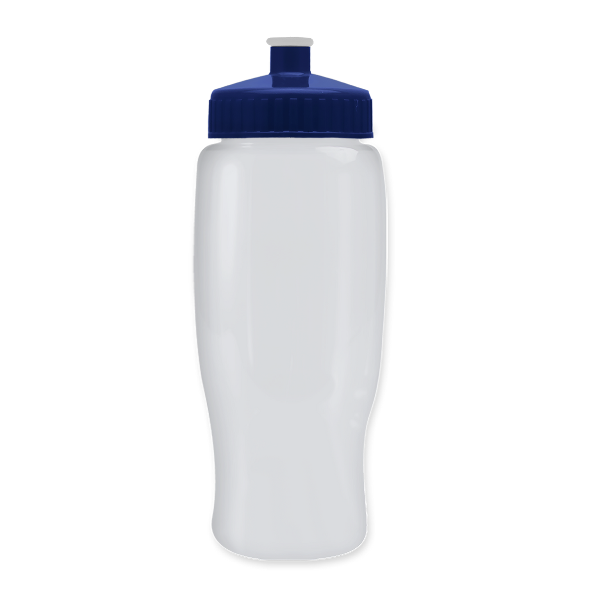 Custom logo Poly+ Recycled Bottle with Push-Pull Lid - 27 oz.