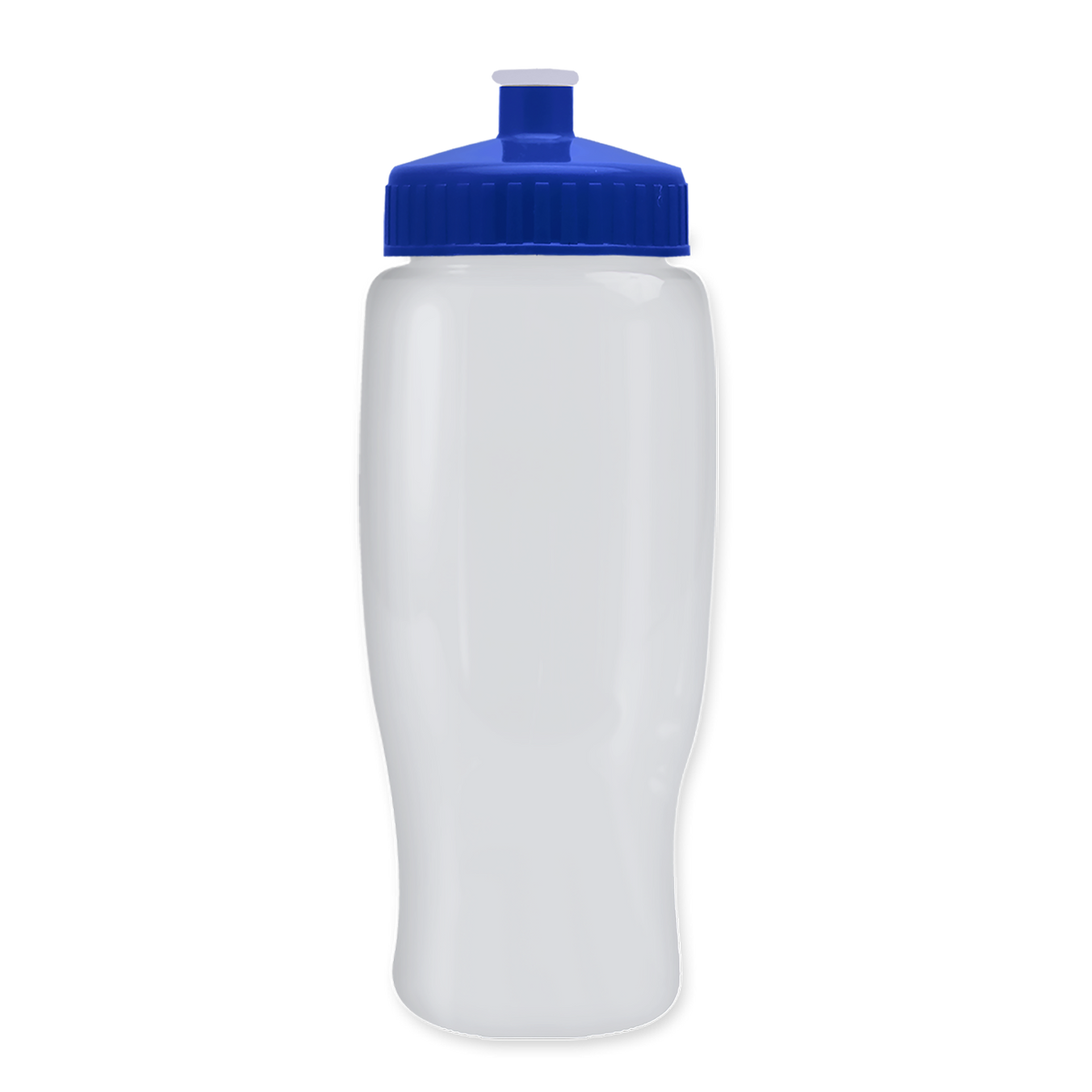 Custom logo Poly+ Recycled Bottle with Push-Pull Lid - 27 oz.