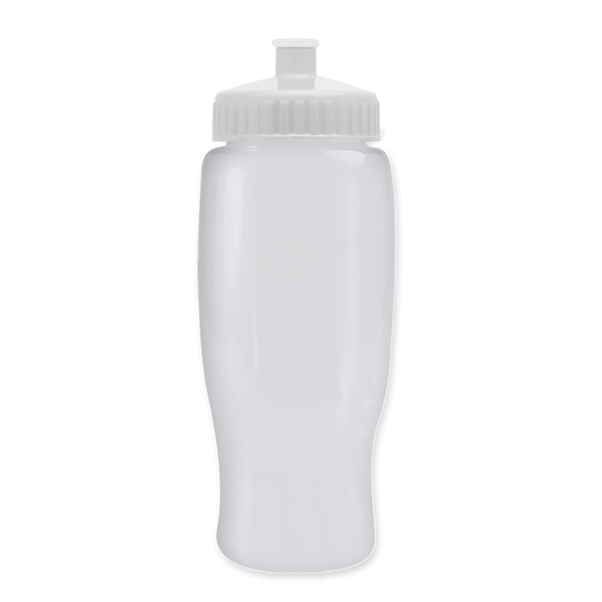 Custom logo Poly+ Recycled Bottle with Push-Pull Lid - 27 oz.