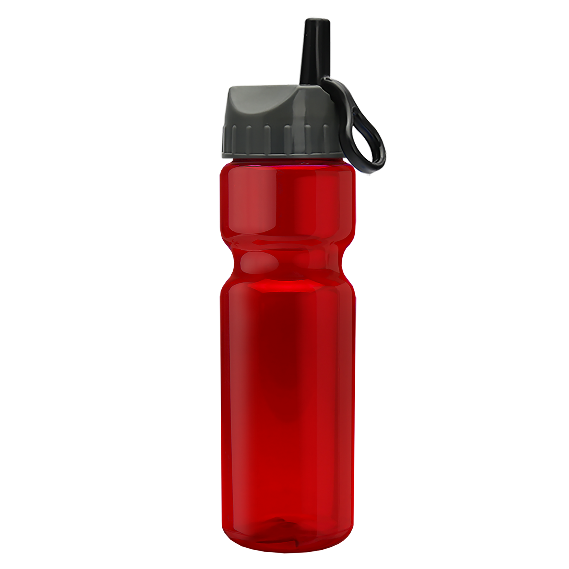 Champ Recycled Bottle with Ring-Straw Lid - 28 oz.