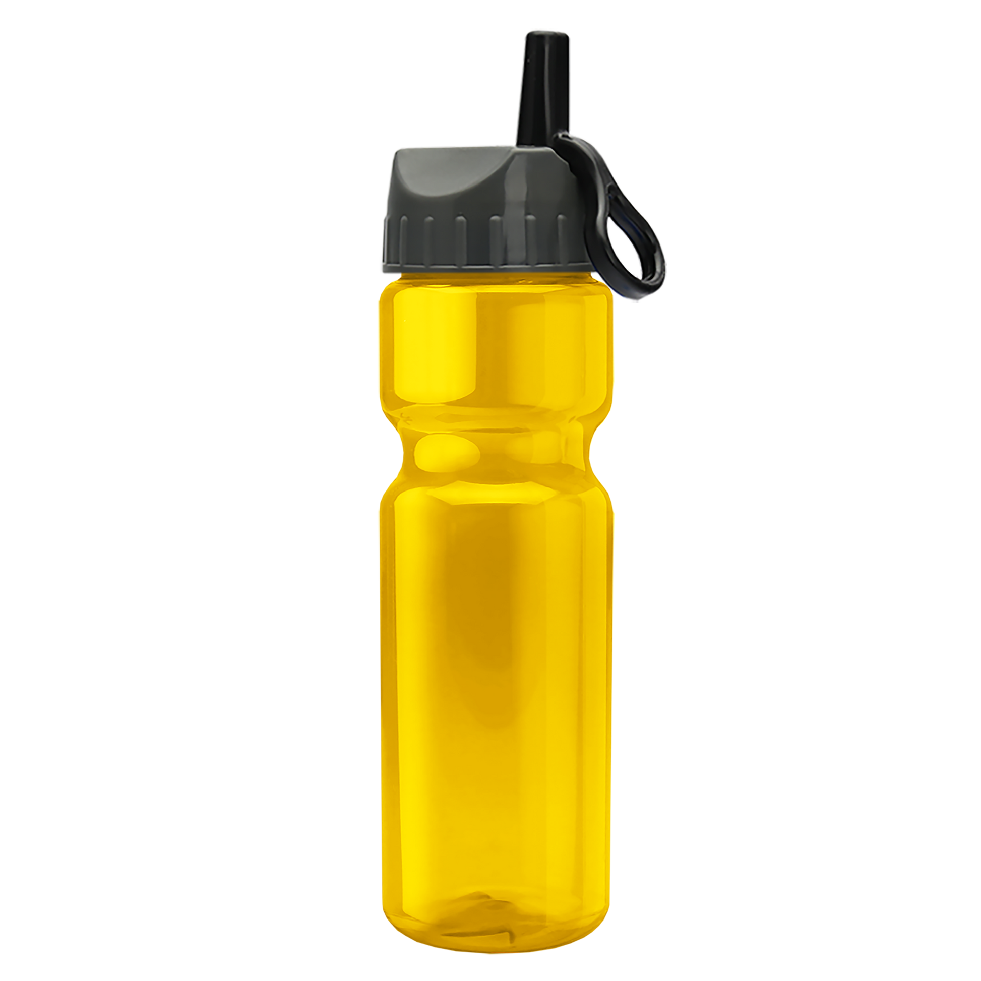 Champ Recycled Bottle with Ring-Straw Lid - 28 oz.