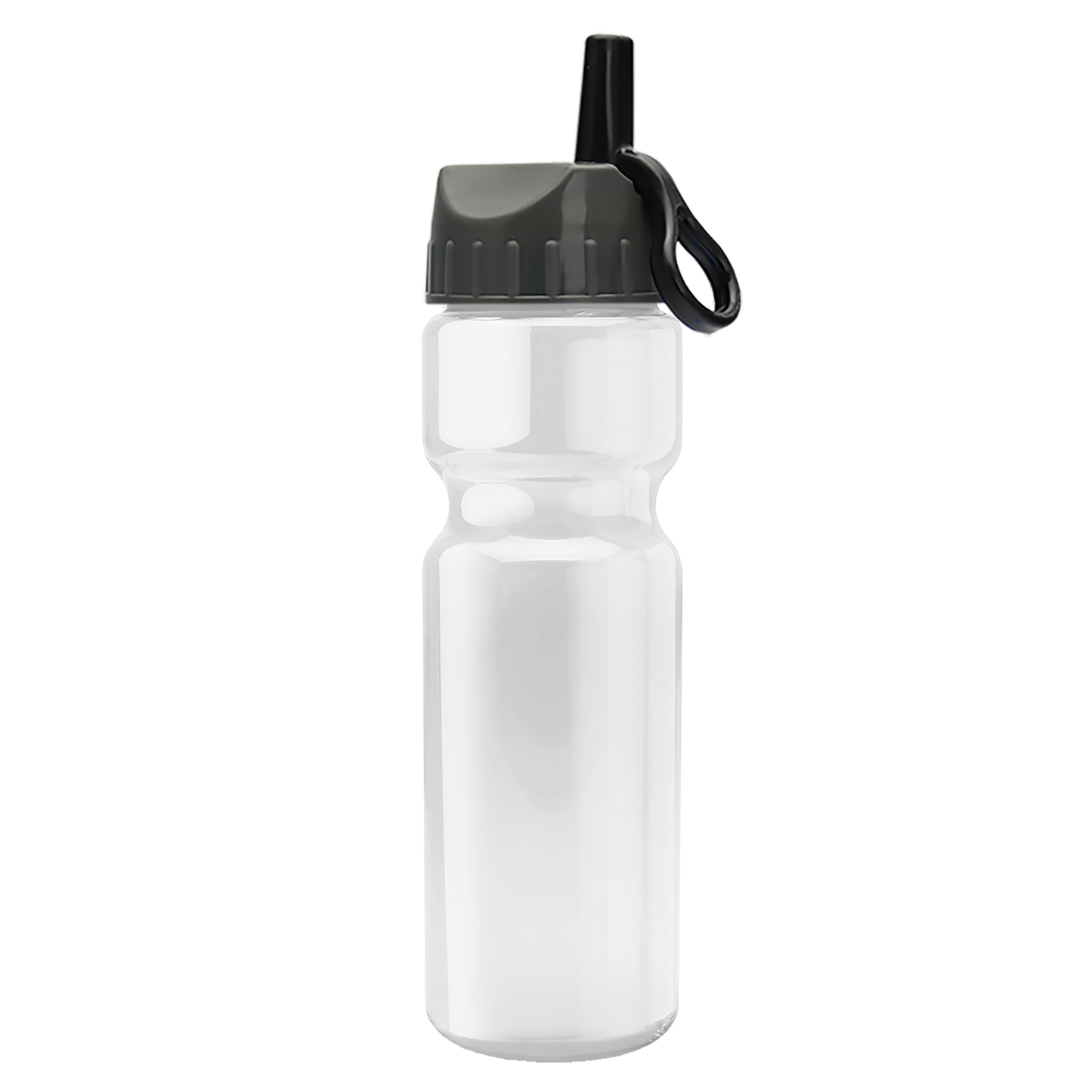 Champ Recycled Bottle with Ring-Straw Lid - 28 oz.