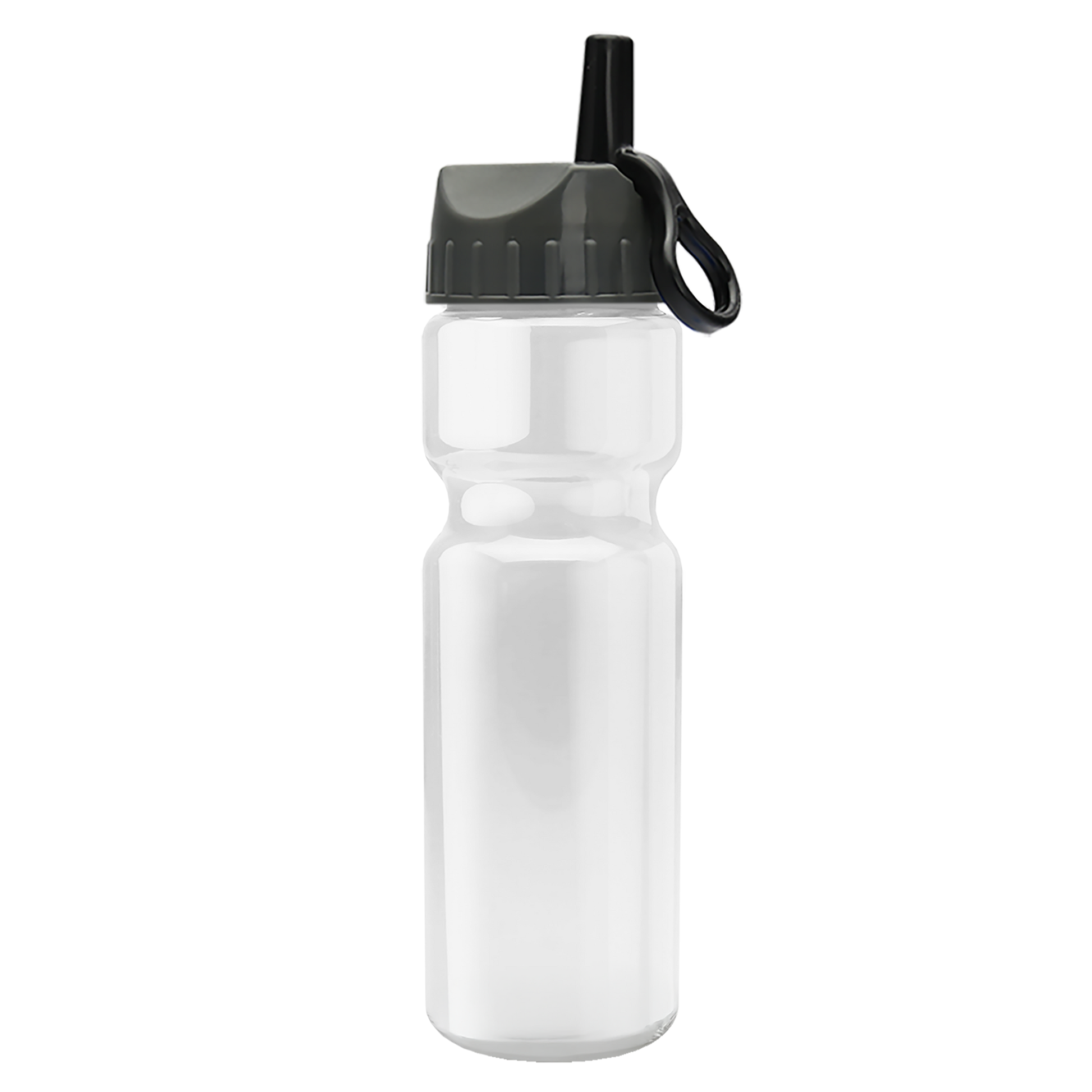 Champ Recycled Bottle with Ring-Straw Lid - 28 oz.
