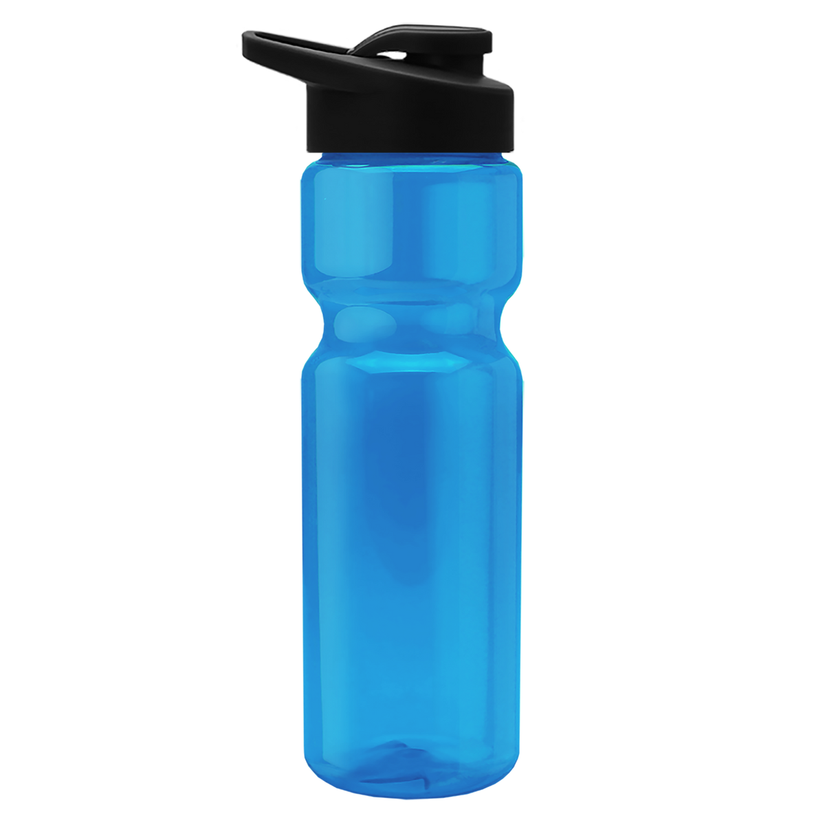 Custom logo Champ Recycled Bottle with Drink-Thru Lid - 28 oz.