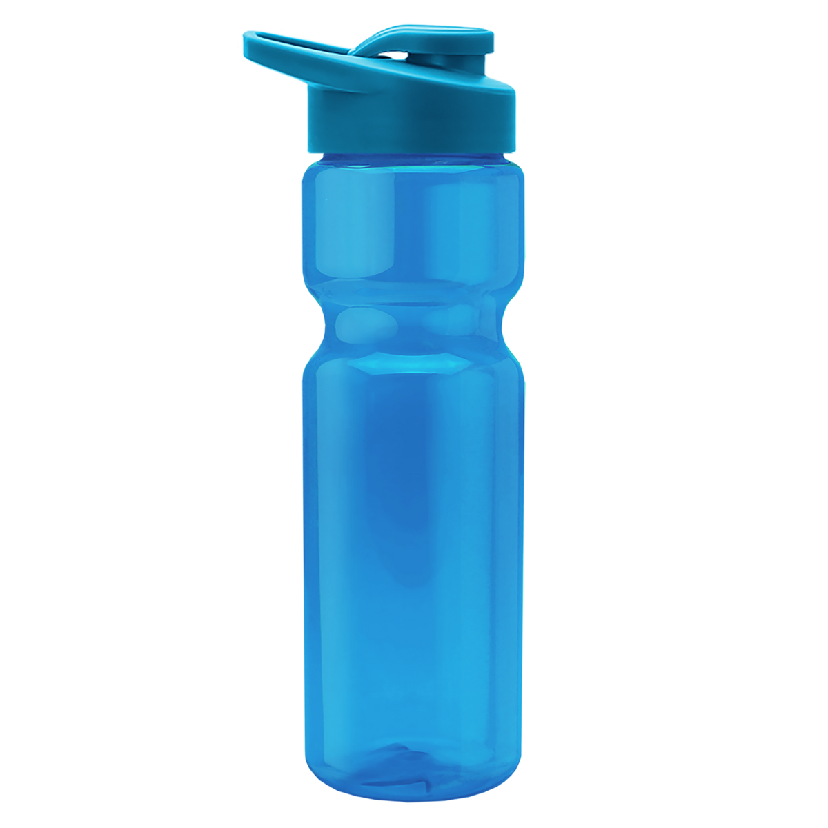 Custom logo Champ Recycled Bottle with Drink-Thru Lid - 28 oz.