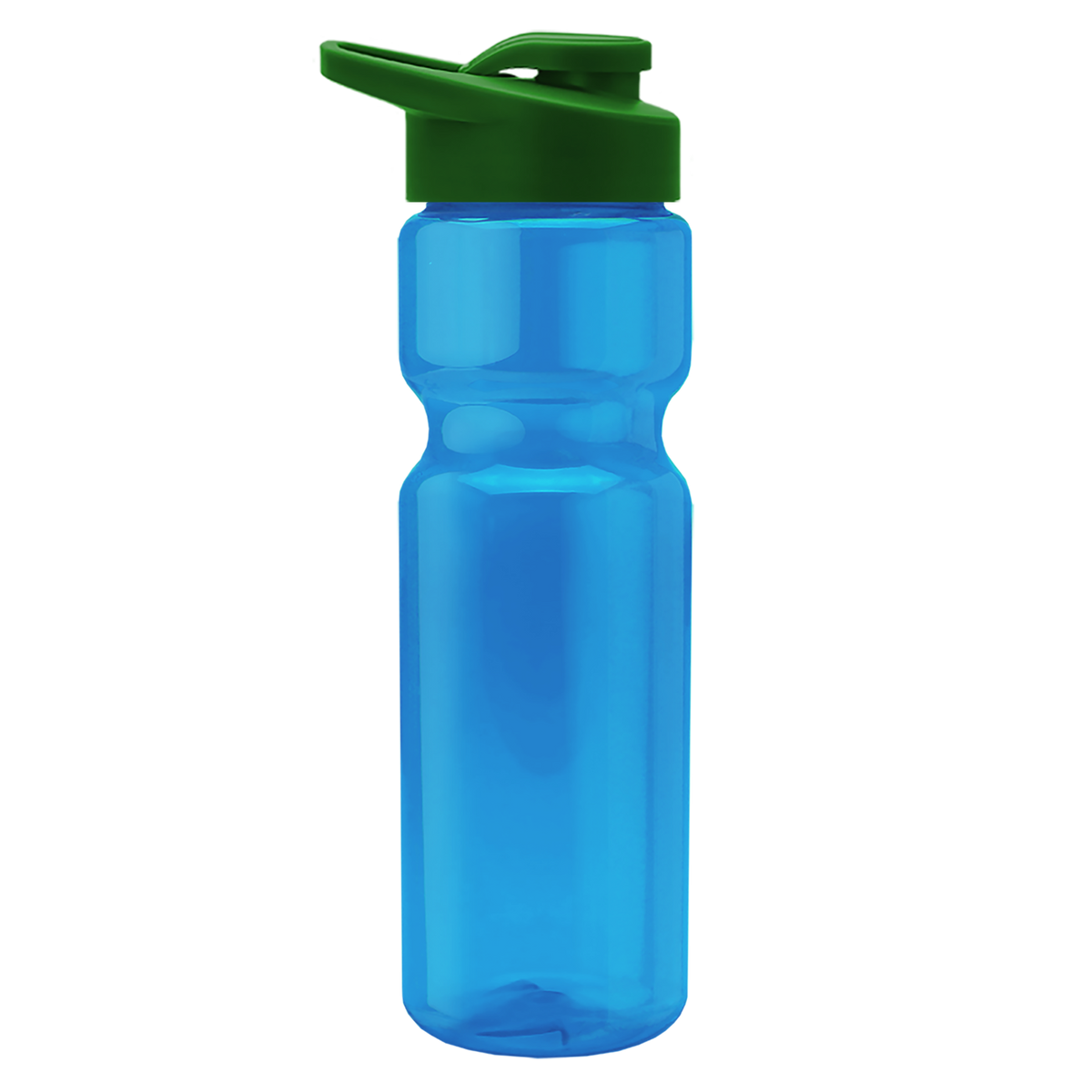 Custom logo Champ Recycled Bottle with Drink-Thru Lid - 28 oz.