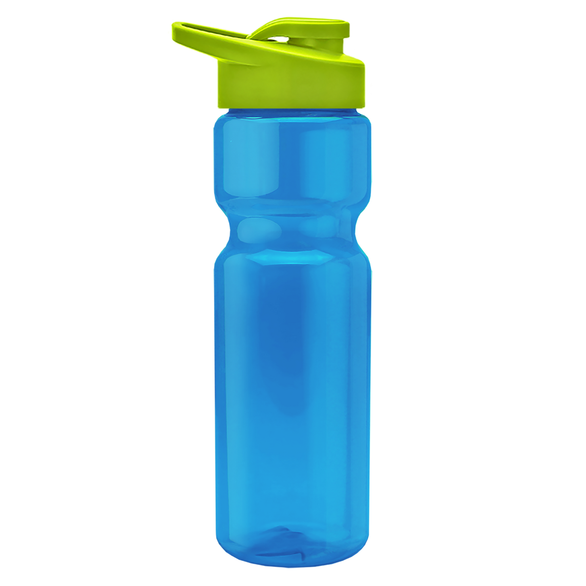 Custom logo Champ Recycled Bottle with Drink-Thru Lid - 28 oz.