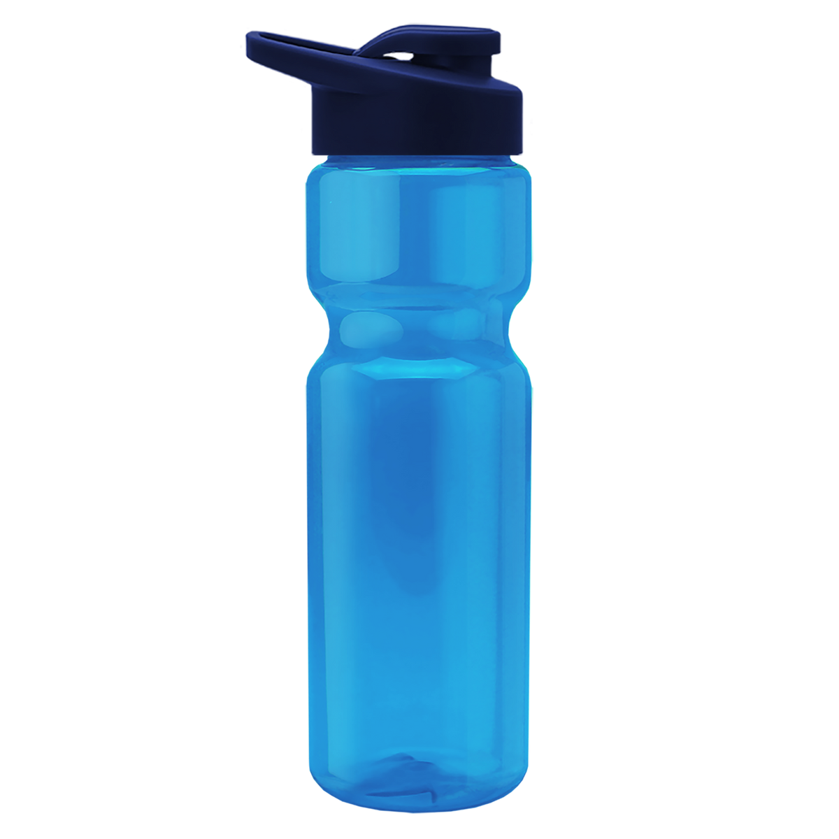 Custom logo Champ Recycled Bottle with Drink-Thru Lid - 28 oz.
