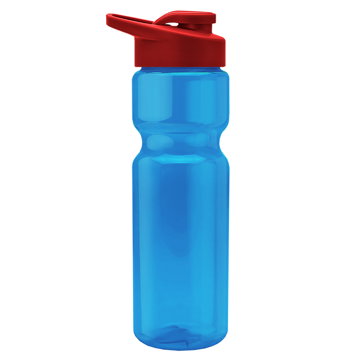 Custom logo Champ Recycled Bottle with Drink-Thru Lid - 28 oz.