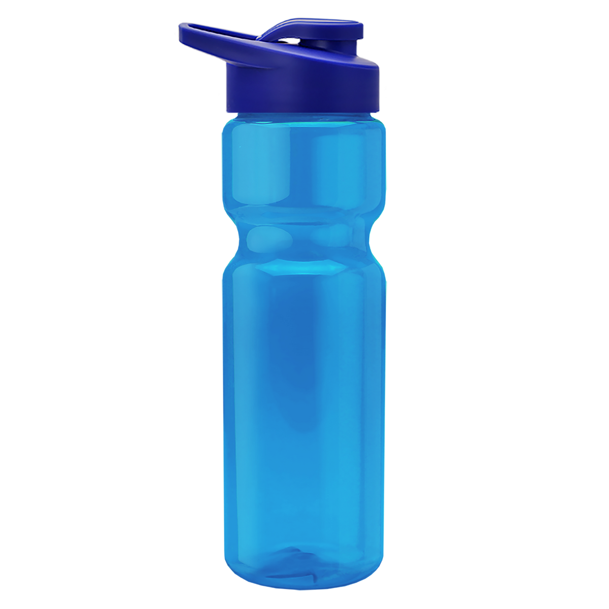 Custom logo Champ Recycled Bottle with Drink-Thru Lid - 28 oz.