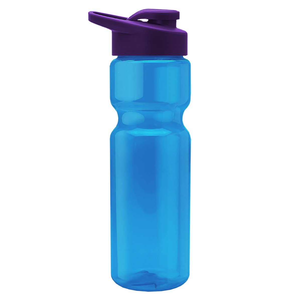 Custom logo Champ Recycled Bottle with Drink-Thru Lid - 28 oz.