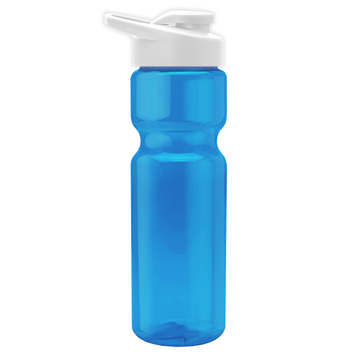 Custom logo Champ Recycled Bottle with Drink-Thru Lid - 28 oz.