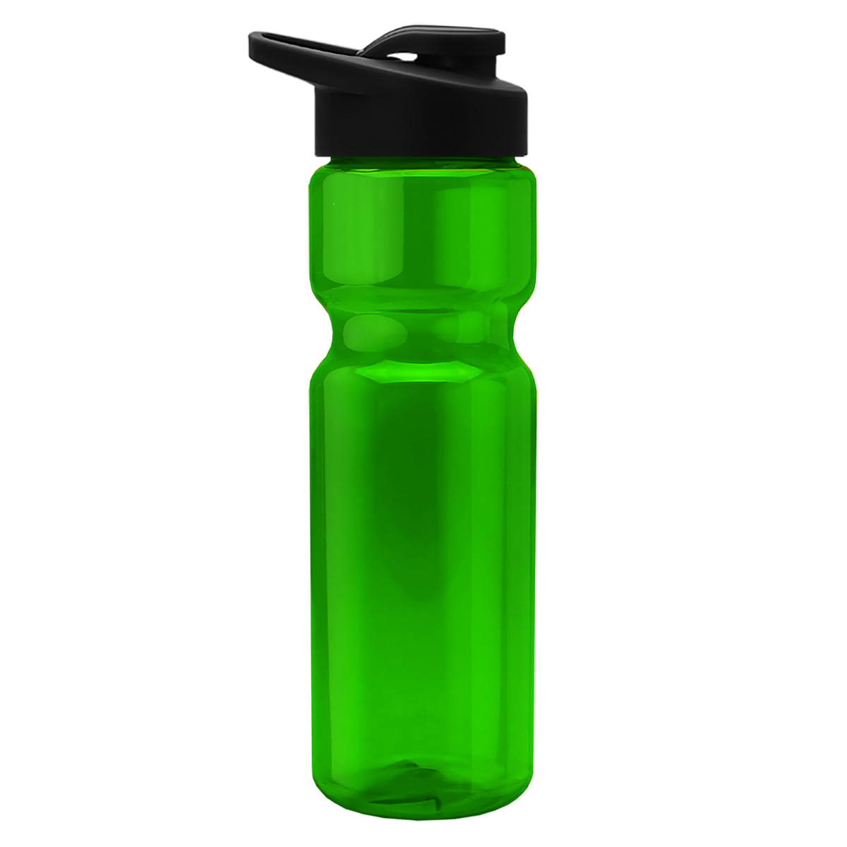 Custom logo Champ Recycled Bottle with Drink-Thru Lid - 28 oz.