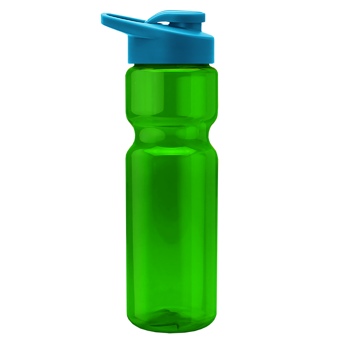 Custom logo Champ Recycled Bottle with Drink-Thru Lid - 28 oz.