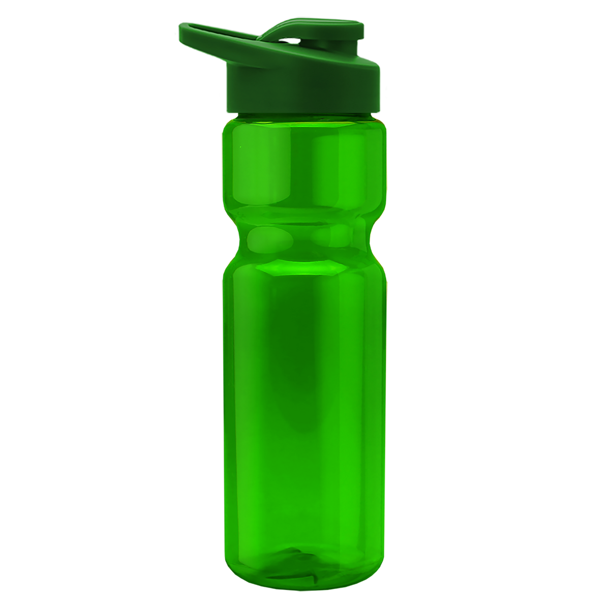 Custom logo Champ Recycled Bottle with Drink-Thru Lid - 28 oz.