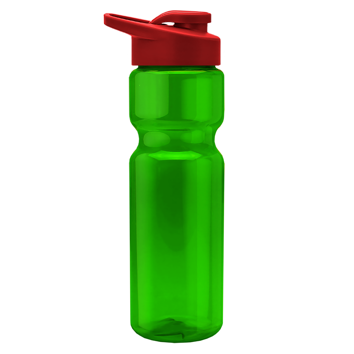 Custom logo Champ Recycled Bottle with Drink-Thru Lid - 28 oz.