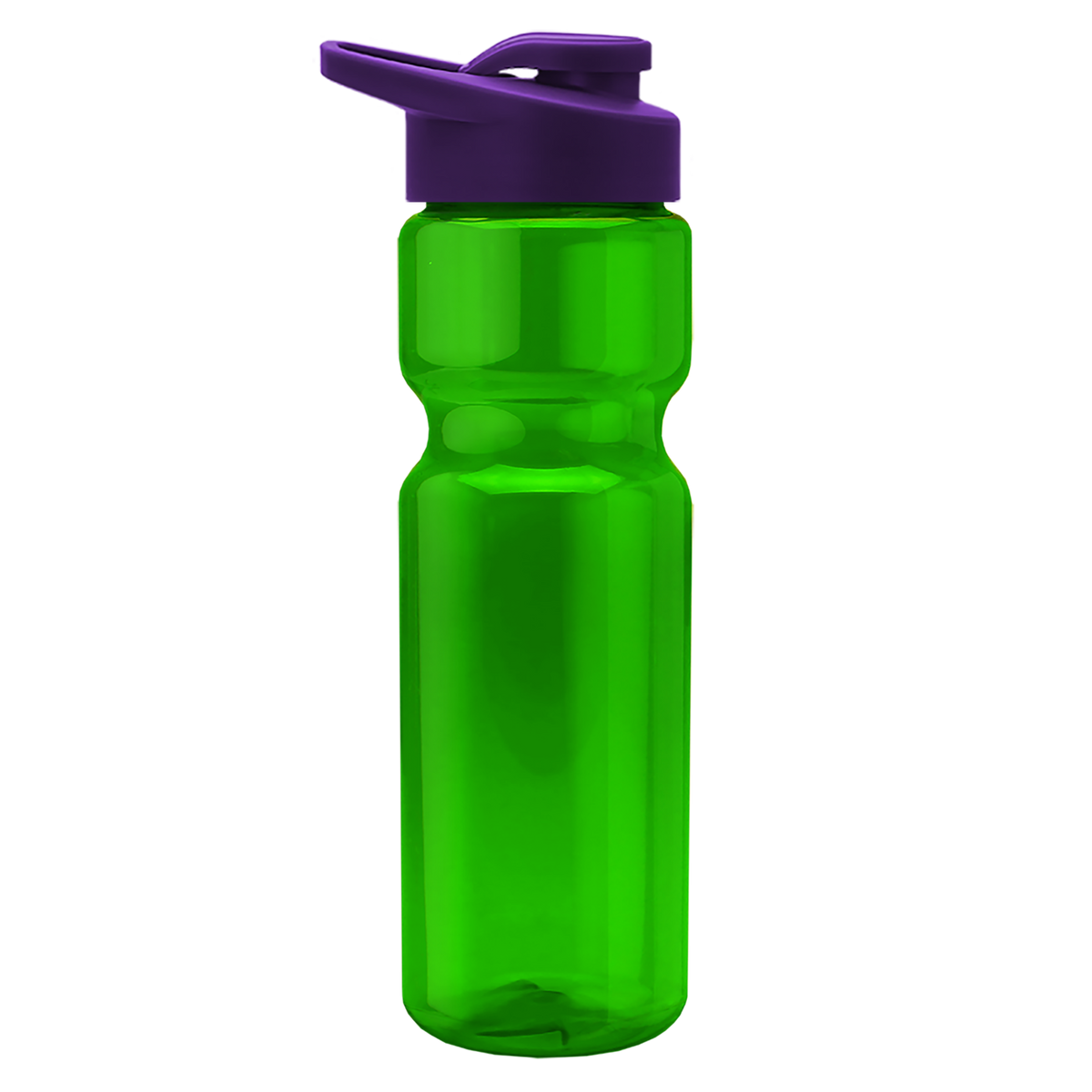 Custom logo Champ Recycled Bottle with Drink-Thru Lid - 28 oz.