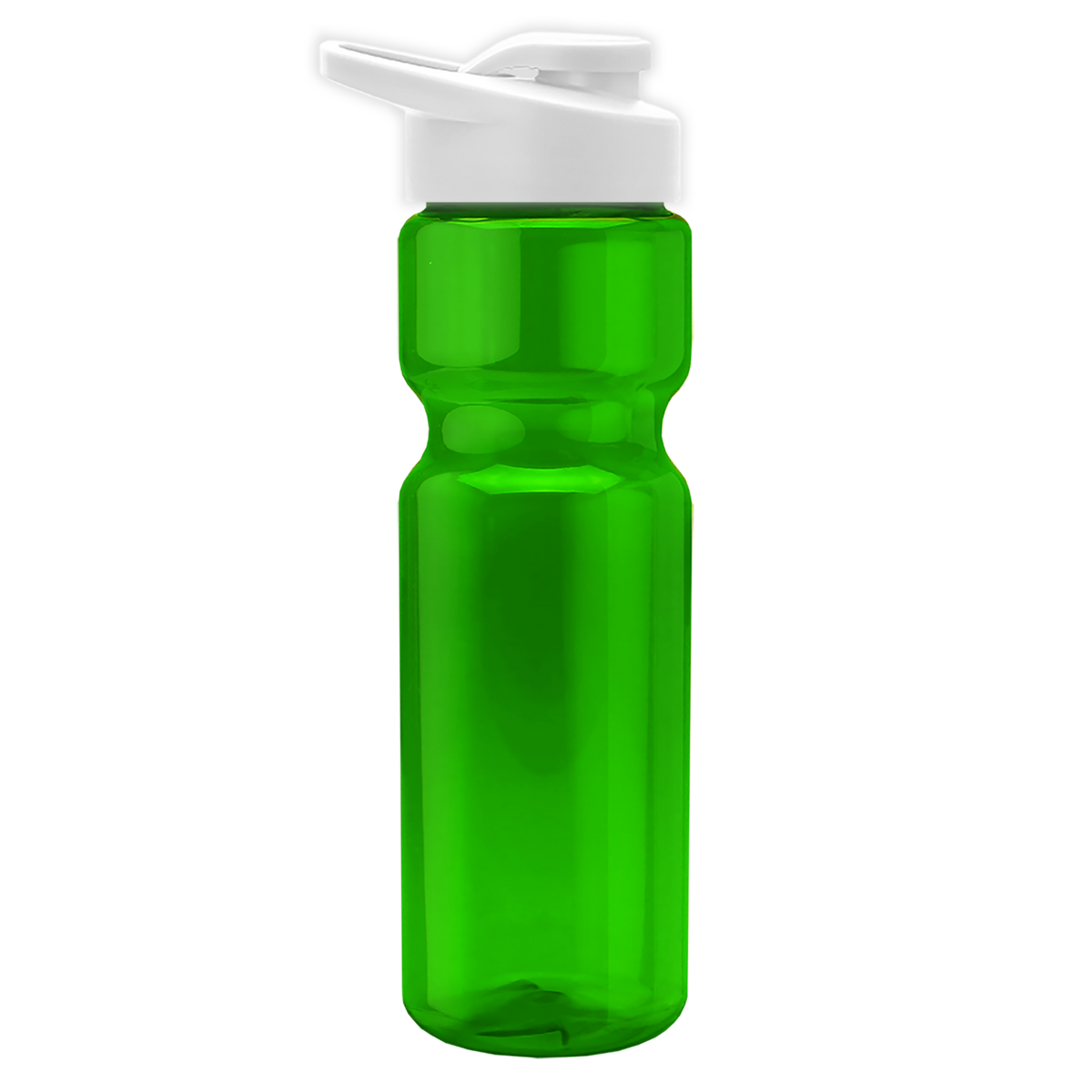 Custom logo Champ Recycled Bottle with Drink-Thru Lid - 28 oz.