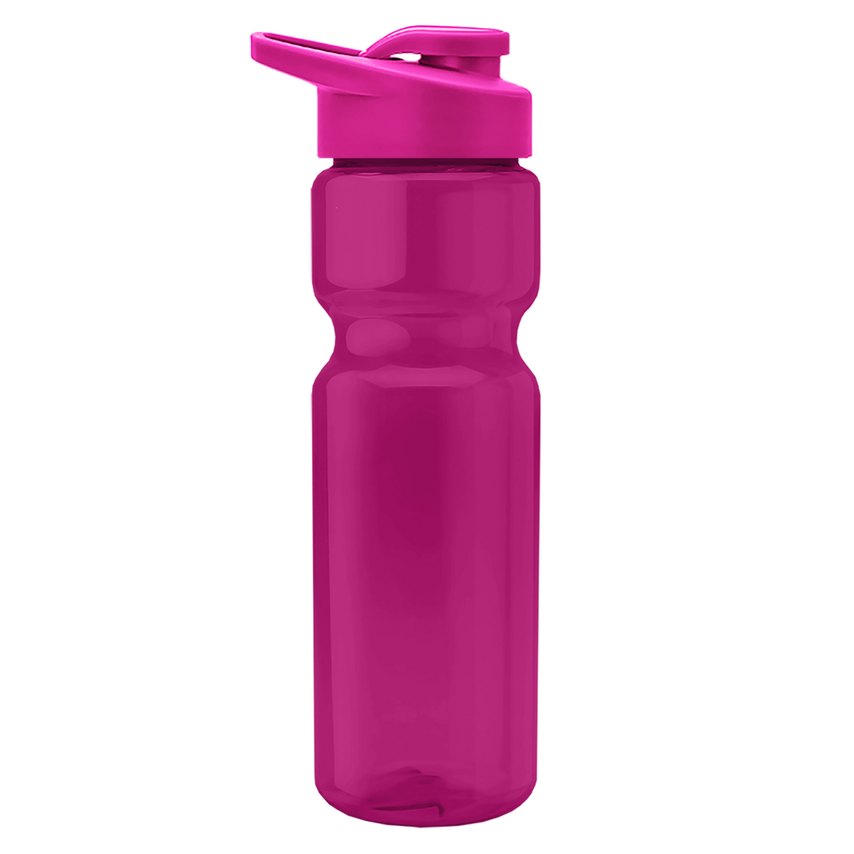 Custom logo Champ Recycled Bottle with Drink-Thru Lid - 28 oz.