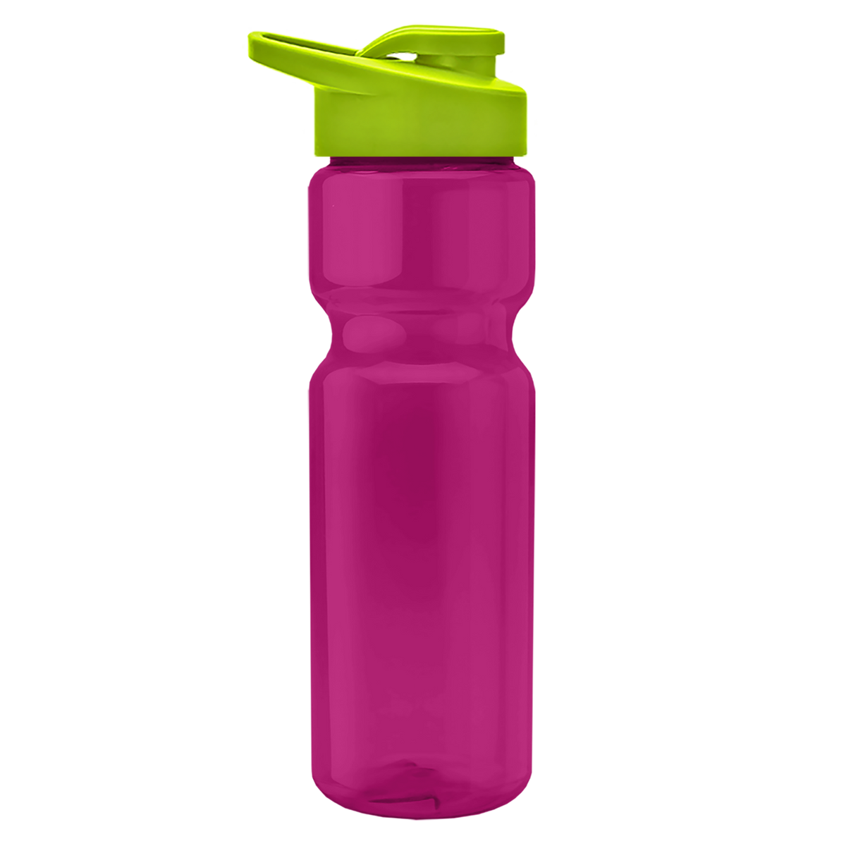 Custom logo Champ Recycled Bottle with Drink-Thru Lid - 28 oz.