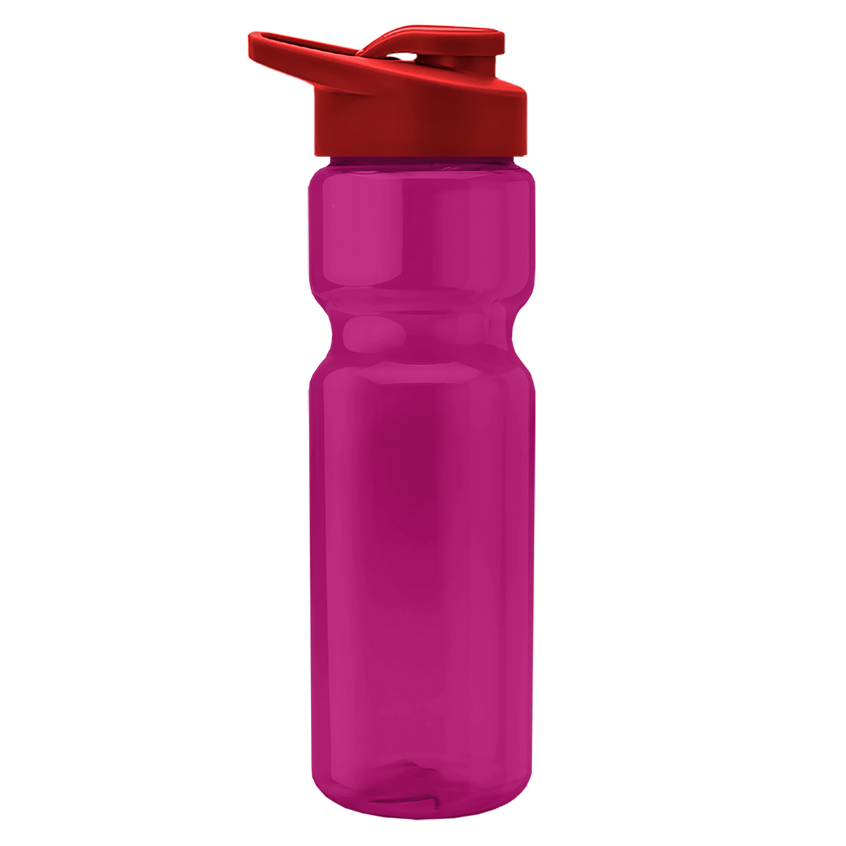 Custom logo Champ Recycled Bottle with Drink-Thru Lid - 28 oz.