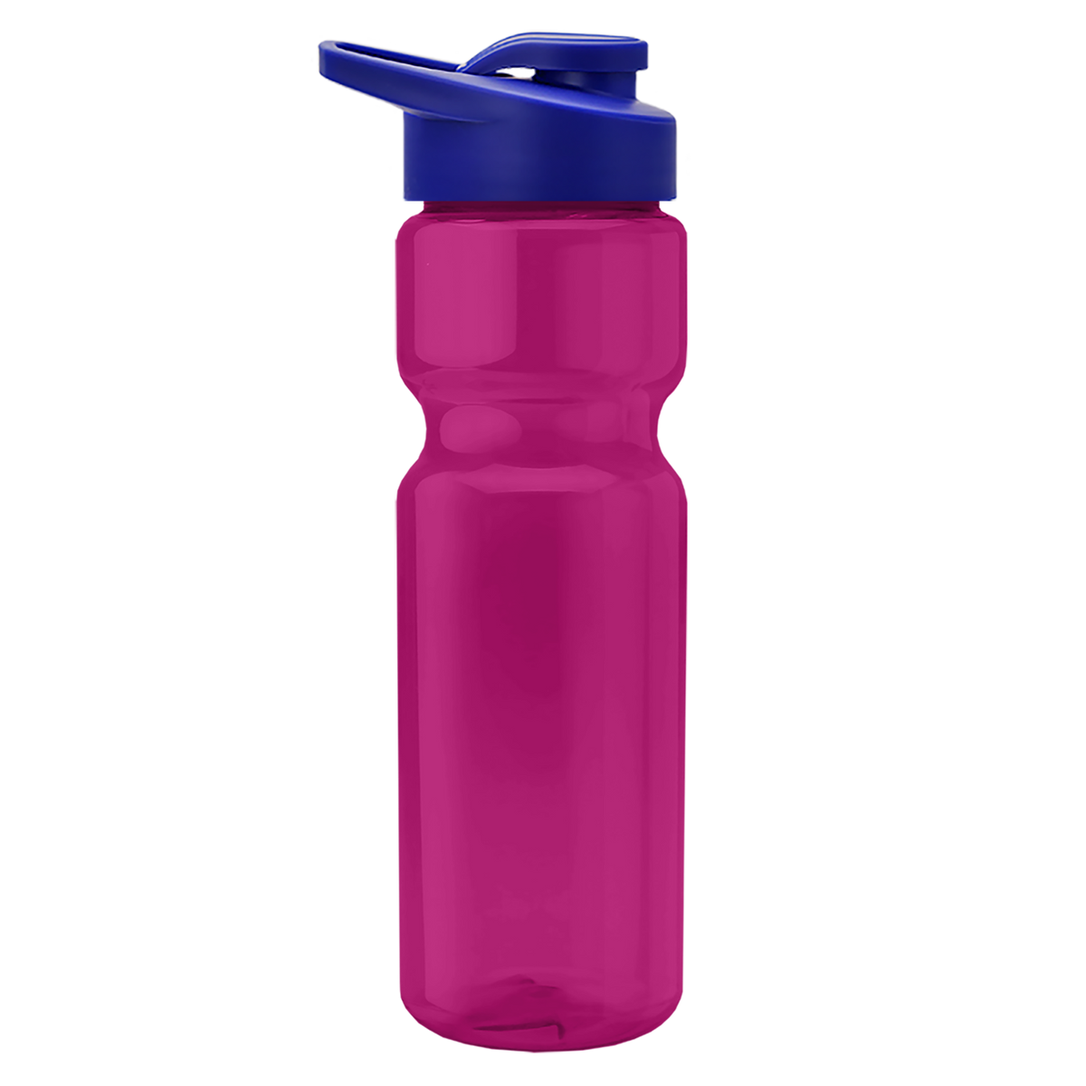 Custom logo Champ Recycled Bottle with Drink-Thru Lid - 28 oz.