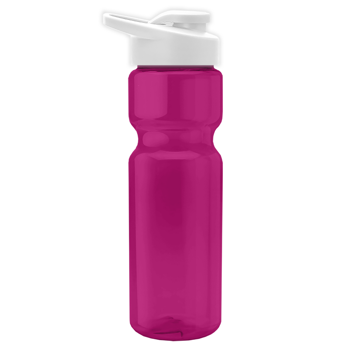 Custom logo Champ Recycled Bottle with Drink-Thru Lid - 28 oz.