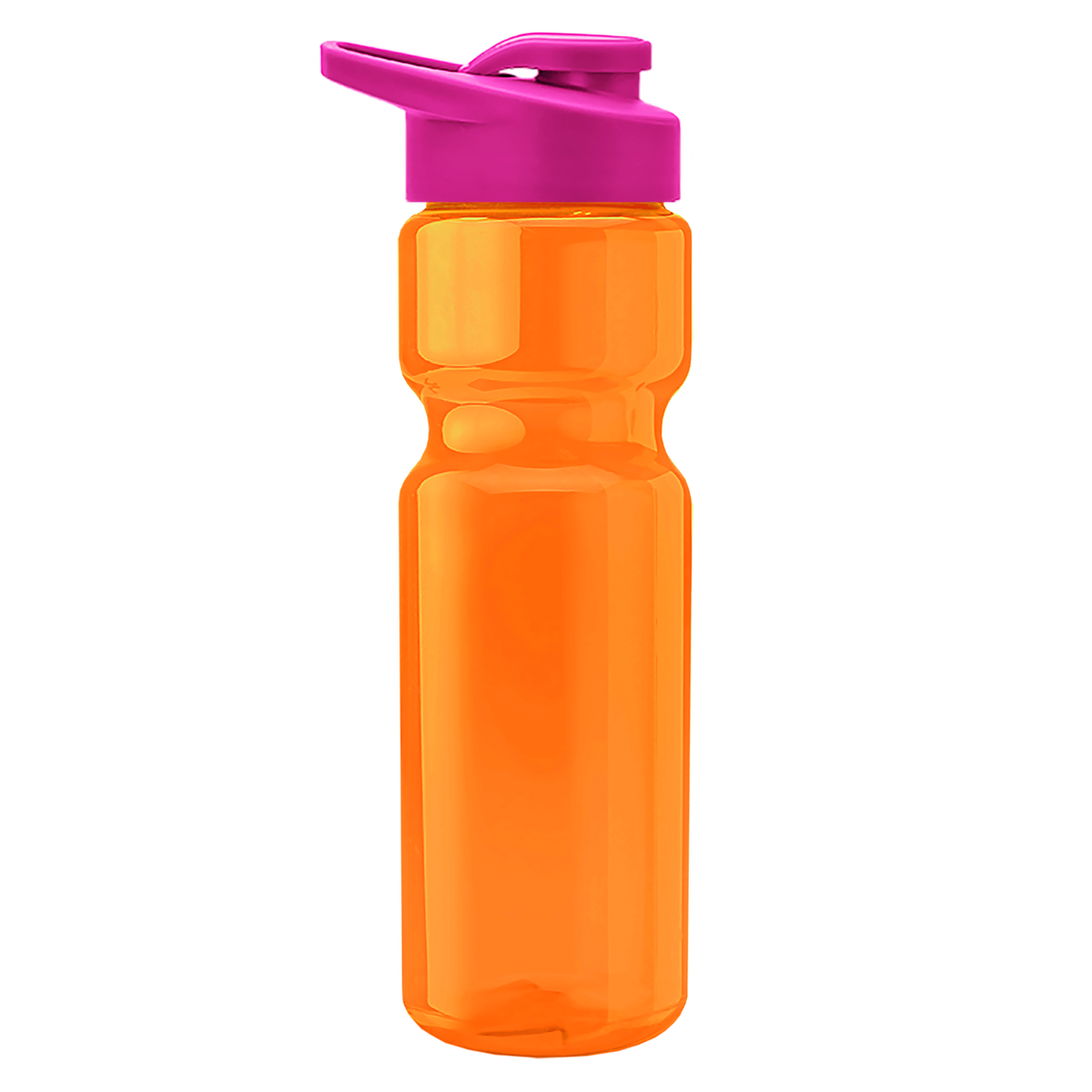 Custom logo Champ Recycled Bottle with Drink-Thru Lid - 28 oz.