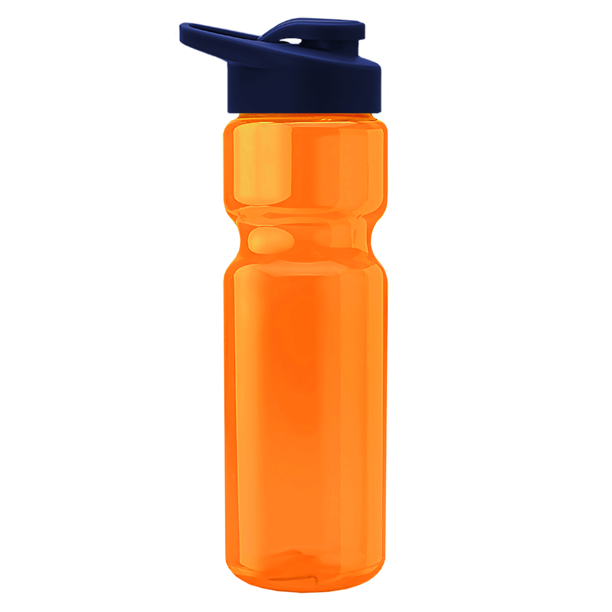 Custom logo Champ Recycled Bottle with Drink-Thru Lid - 28 oz.