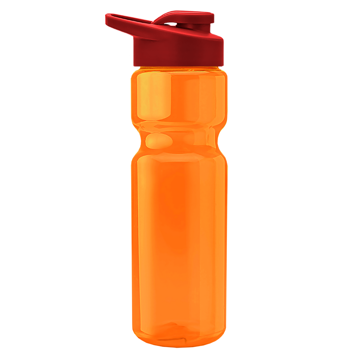 Custom logo Champ Recycled Bottle with Drink-Thru Lid - 28 oz.