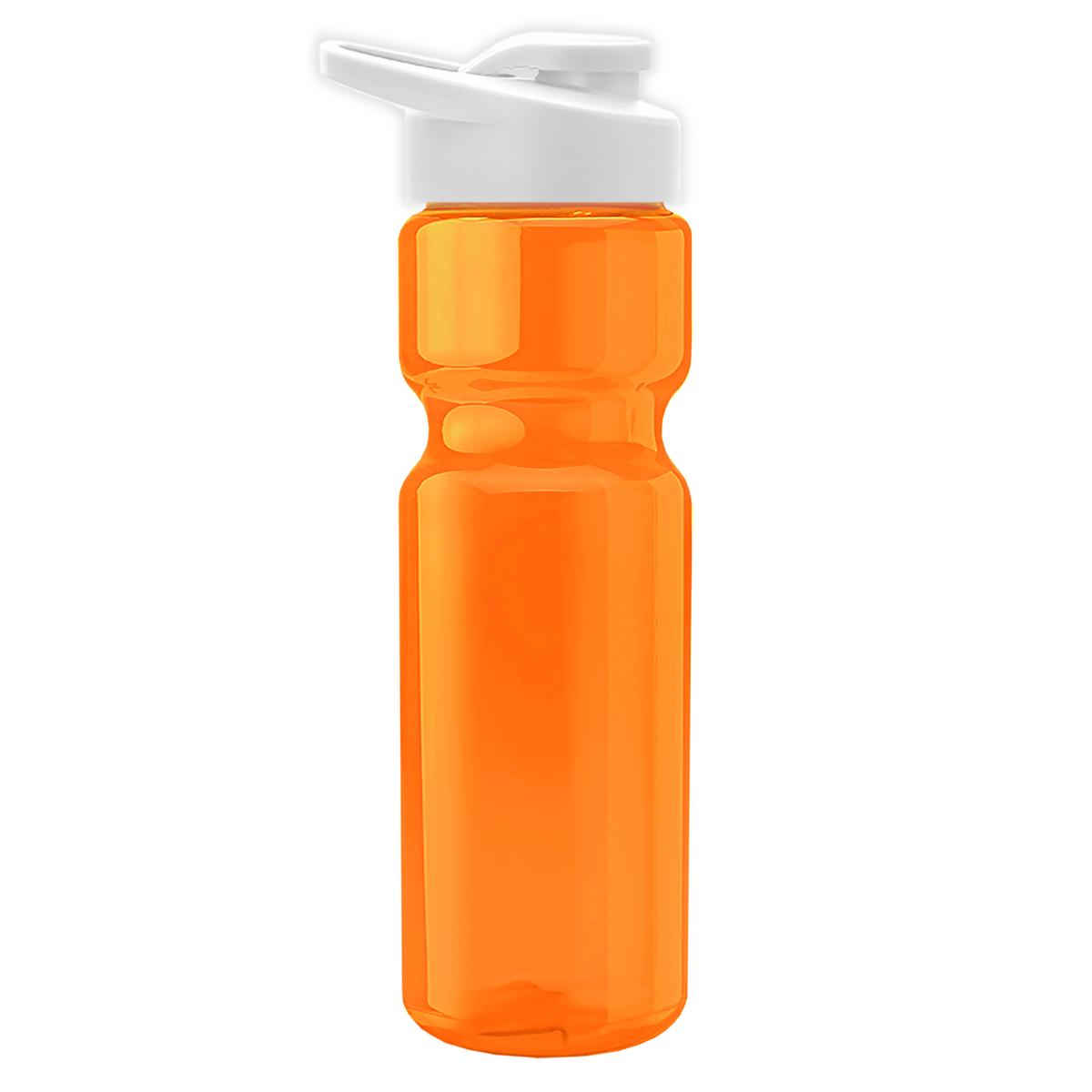 Custom logo Champ Recycled Bottle with Drink-Thru Lid - 28 oz.