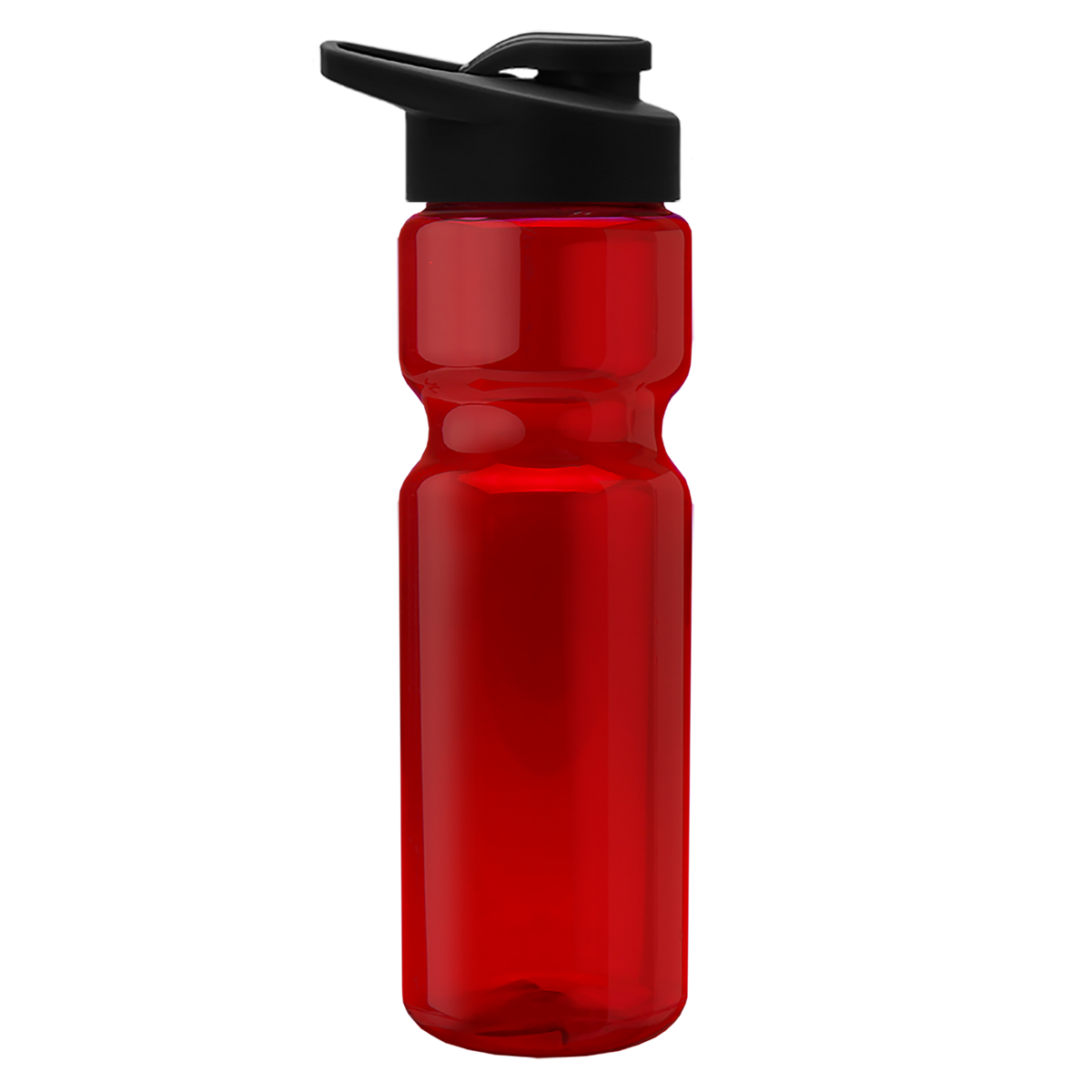 Custom logo Champ Recycled Bottle with Drink-Thru Lid - 28 oz.