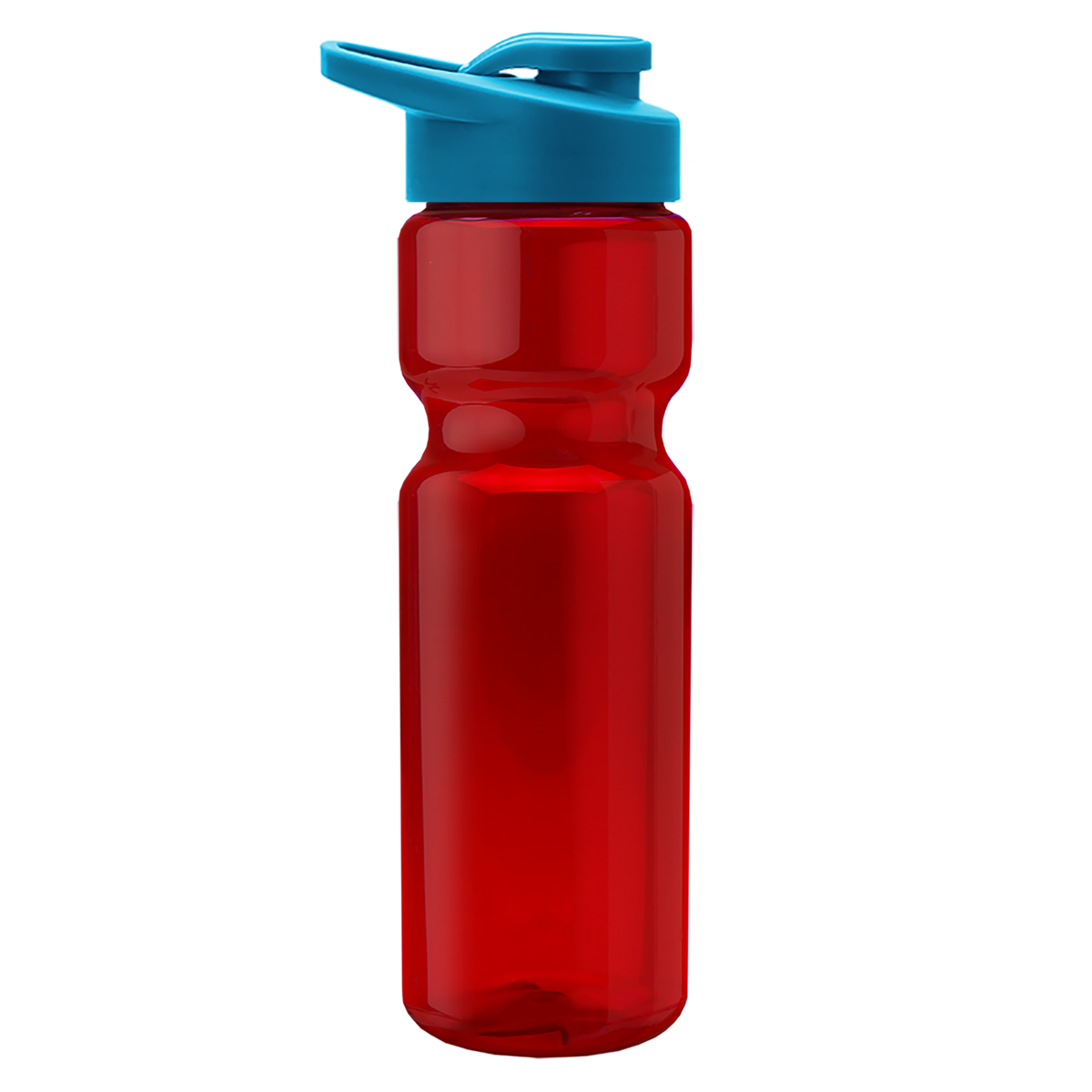 Custom logo Champ Recycled Bottle with Drink-Thru Lid - 28 oz.