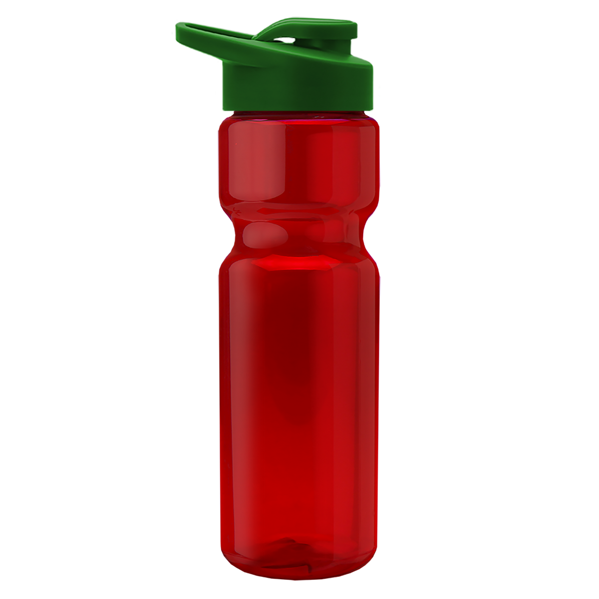 Custom logo Champ Recycled Bottle with Drink-Thru Lid - 28 oz.
