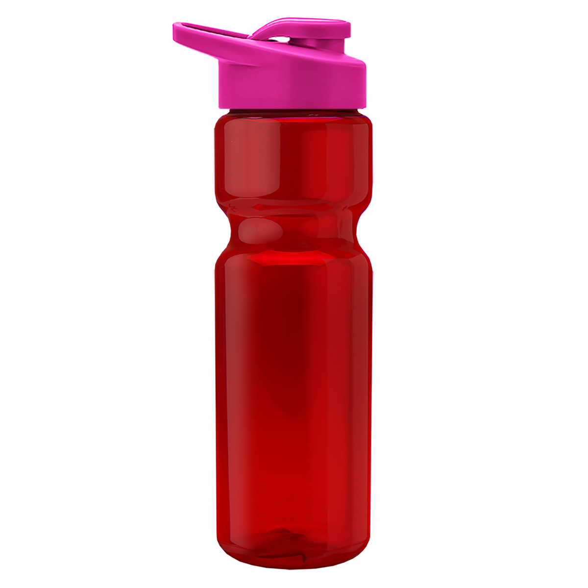 Custom logo Champ Recycled Bottle with Drink-Thru Lid - 28 oz.