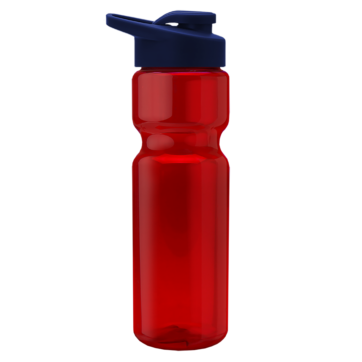 Custom logo Champ Recycled Bottle with Drink-Thru Lid - 28 oz.