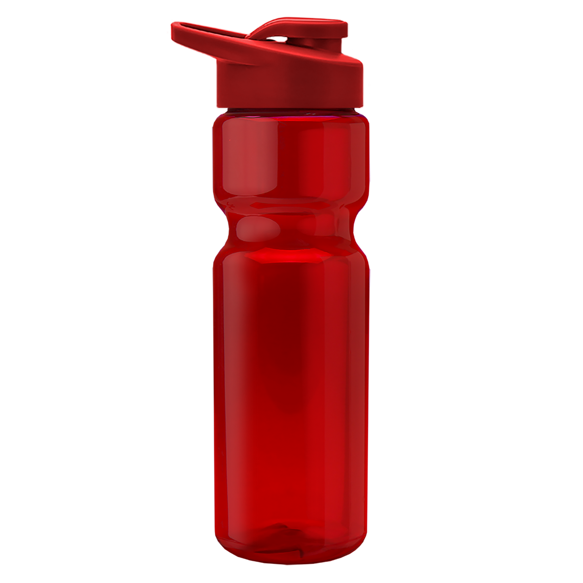 Custom logo Champ Recycled Bottle with Drink-Thru Lid - 28 oz.