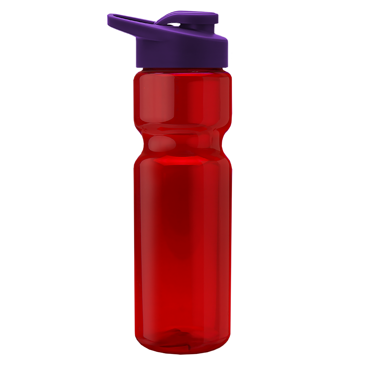 Custom logo Champ Recycled Bottle with Drink-Thru Lid - 28 oz.