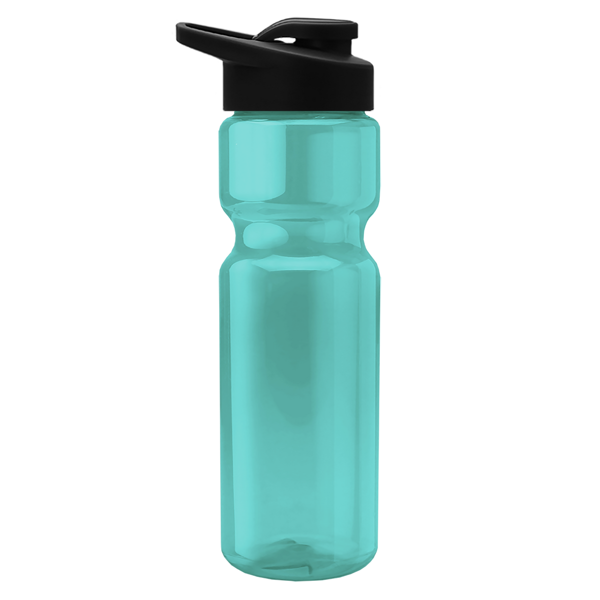 Custom logo Champ Recycled Bottle with Drink-Thru Lid - 28 oz.