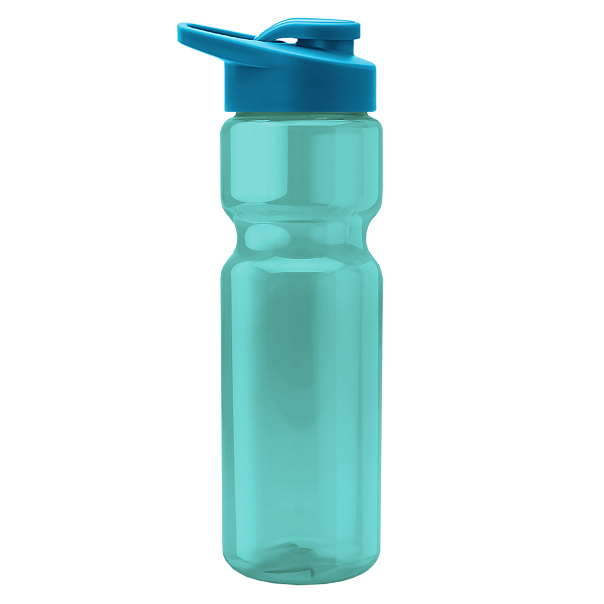 Custom logo Champ Recycled Bottle with Drink-Thru Lid - 28 oz.