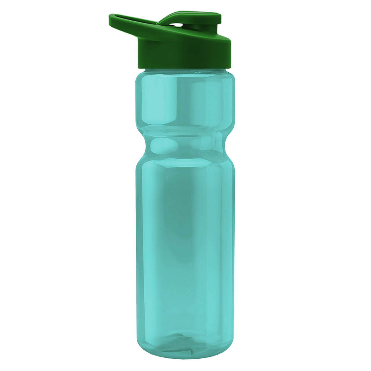 Custom logo Champ Recycled Bottle with Drink-Thru Lid - 28 oz.