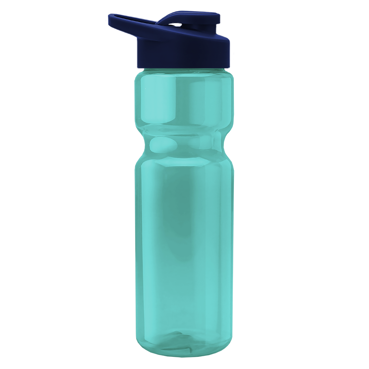 Custom logo Champ Recycled Bottle with Drink-Thru Lid - 28 oz.