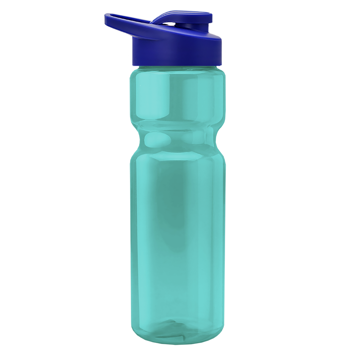 Custom logo Champ Recycled Bottle with Drink-Thru Lid - 28 oz.