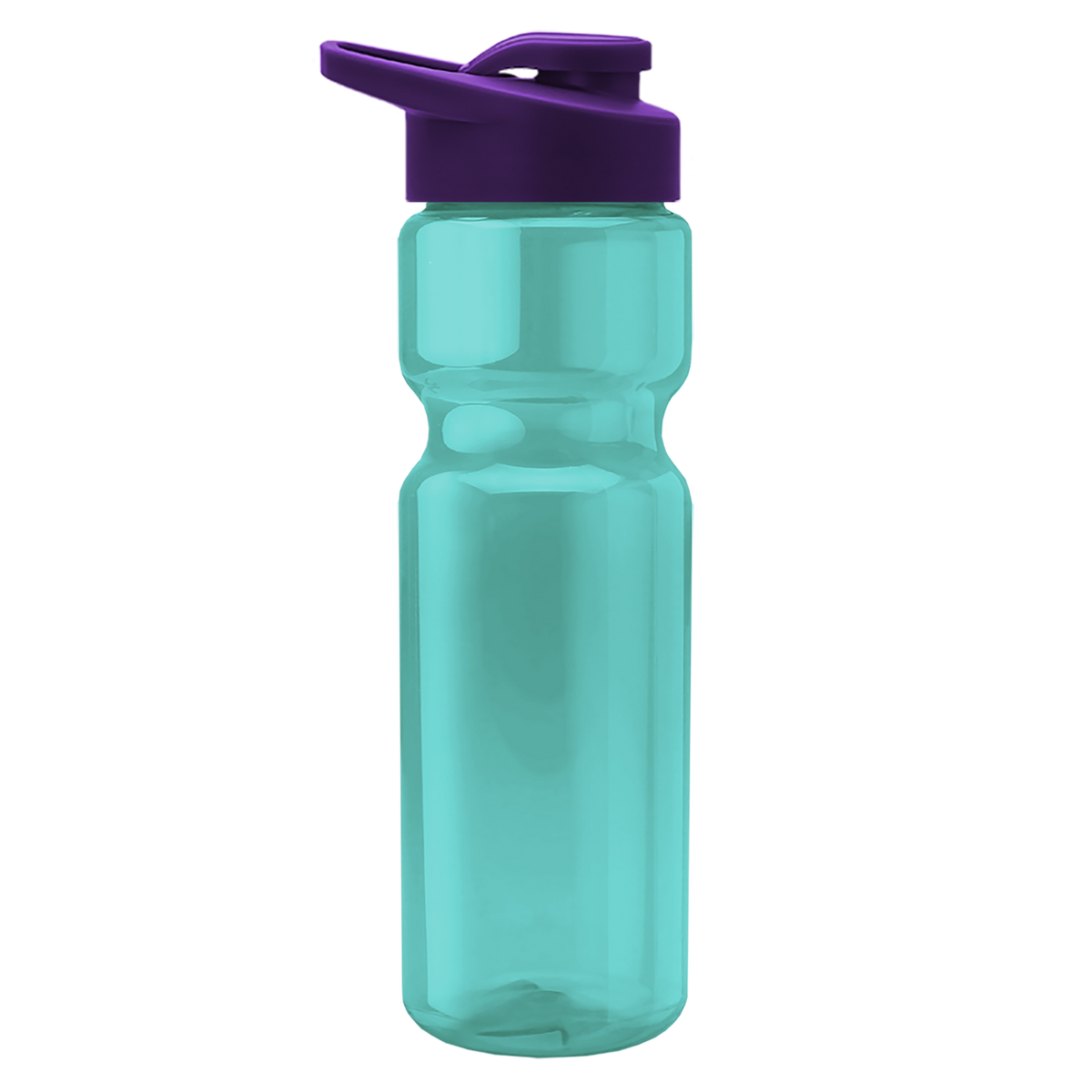 Custom logo Champ Recycled Bottle with Drink-Thru Lid - 28 oz.