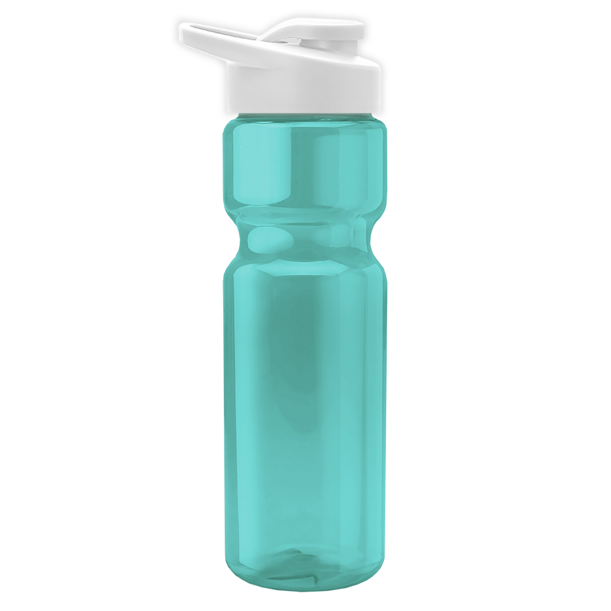 Custom logo Champ Recycled Bottle with Drink-Thru Lid - 28 oz.