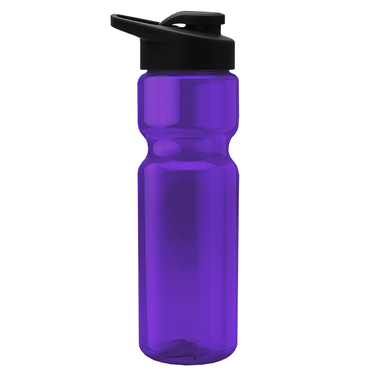 Custom logo Champ Recycled Bottle with Drink-Thru Lid - 28 oz.