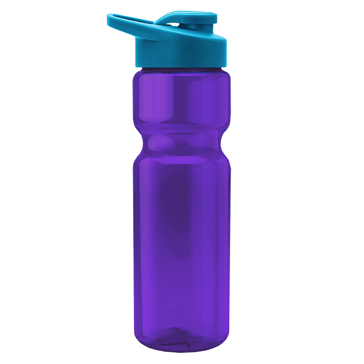 Custom logo Champ Recycled Bottle with Drink-Thru Lid - 28 oz.